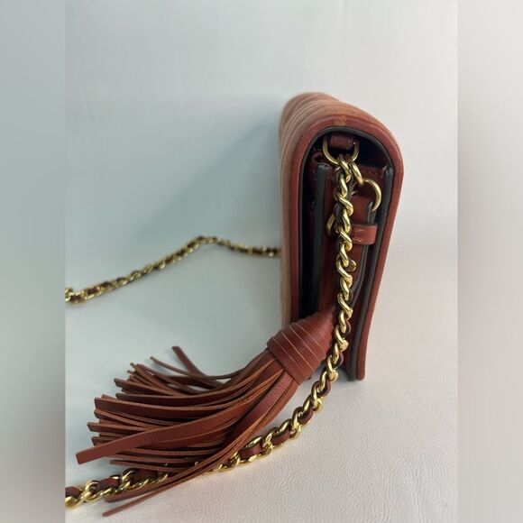 Authentic Tory Burch Velvet Fleming Crossbody - Picture 6 of 13